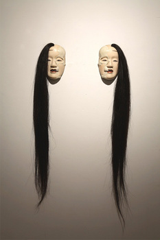 SP Extra malformed Noh mask series half skeleton's twins, 2007.jpg